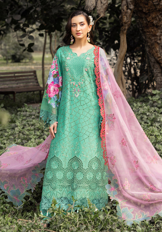 Altan | Garden of grace | ALT-02 Azure Petals XS Mint Green Lawn