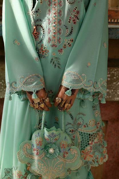 Zaha | Festive Lawn 25 | SEHER (ZF-25-05) M Sea Green Lawn