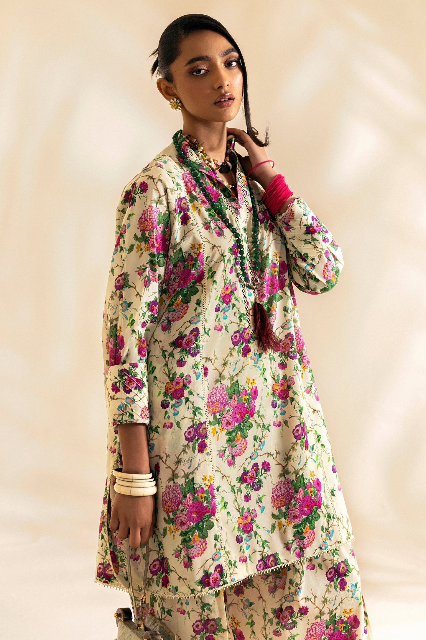 Zaha | Pop RTW | COZANA M Cream Lawn