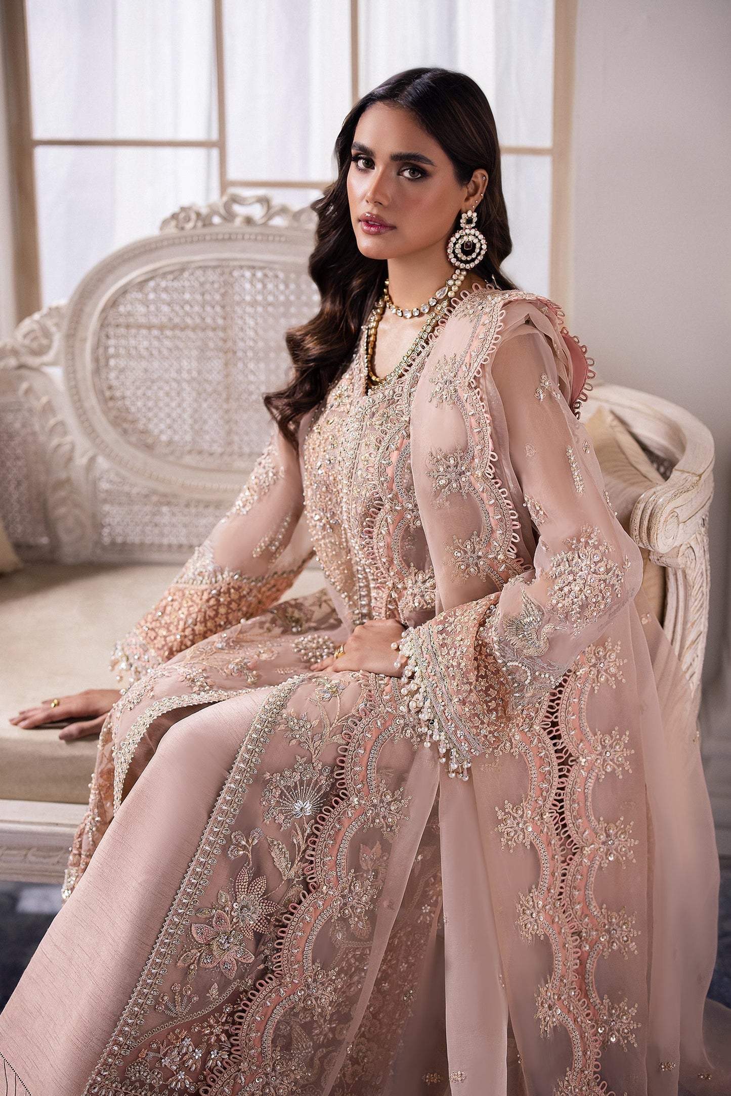 Zaha | Gossamer Formals 24 | ELYSIA (ZC24-05) - Pakistani Designer Dress - by Zaha | Type: Bridal - 100% Original at Saira Sultan