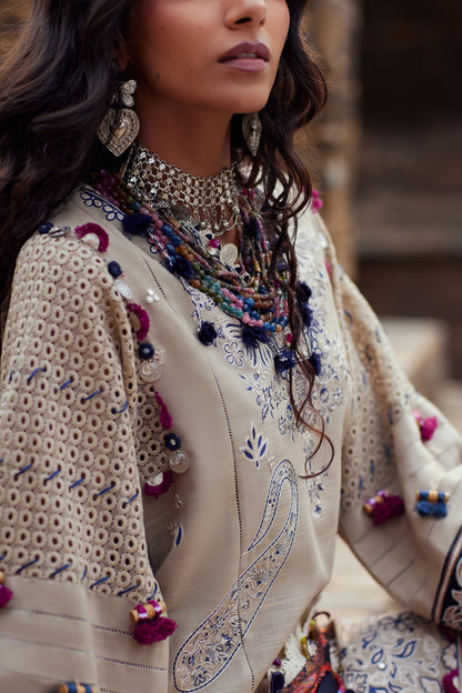 Elan | Winter Collection 24 | ARSIA (EW24-02) M Beige Khaddar