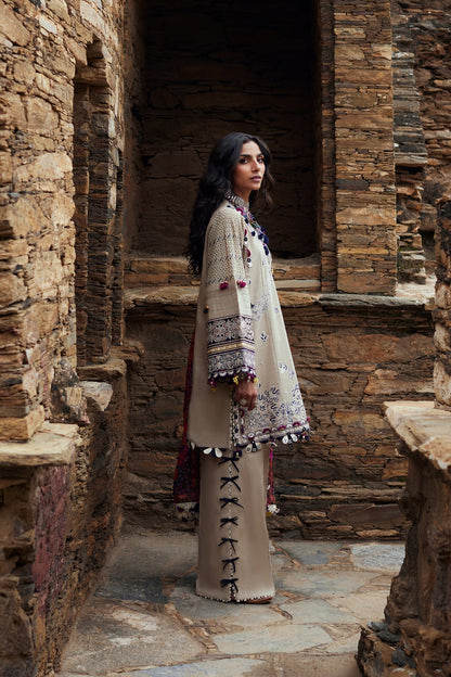 Elan | Winter Collection 24 | ARSIA (EW24-02) XL Beige Khaddar