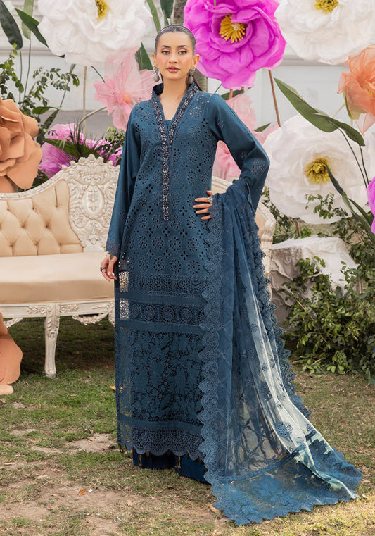 Altan | Garden of grace | ALT-09 Moonflower Haze XS Teal Blue Lawn