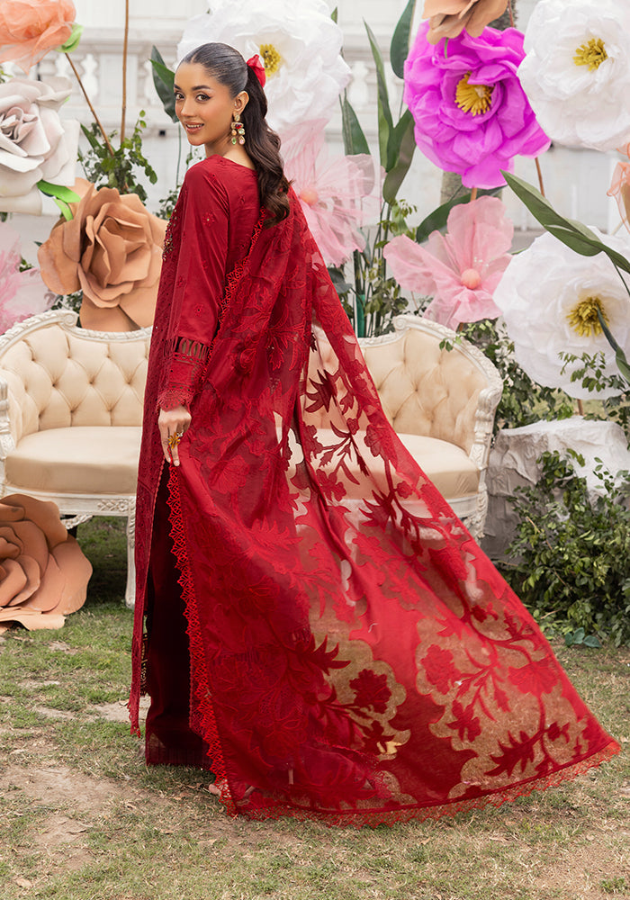 Altan | Garden of grace | ALT-01 Amber Bloom S Deep Red Lawn