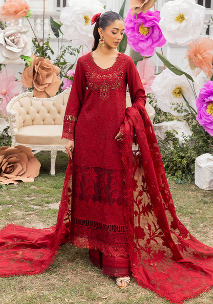 Altan | Garden of grace | ALT-01 Amber Bloom M Deep Red Lawn