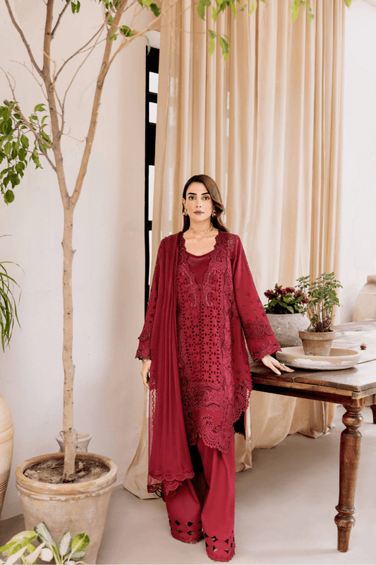 Manara | Mgrolia Garden 25 | SCARLETT - Pakistani Designer Dress - by Manara | Type: Ladies Clothes - 100% Original at Saira Sultan