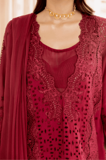 Manara | Mgrolia Garden 25 | SCARLETT - Pakistani Designer Dress - by Manara | Type: Ladies Clothes - 100% Original at Saira Sultan