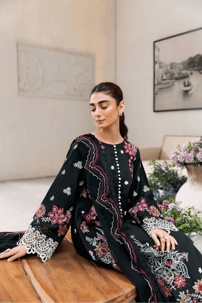 Manara | Mgrolia Garden 25 | MIDSUMMER NIGHT - Pakistani Designer Dress - by Manara | Type: Ladies Clothes - 100% Original at Saira Sultan