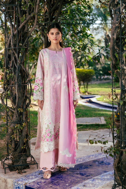 Manara | Vintage Flora 25 | ROZINAY XS Light Pink Lawn