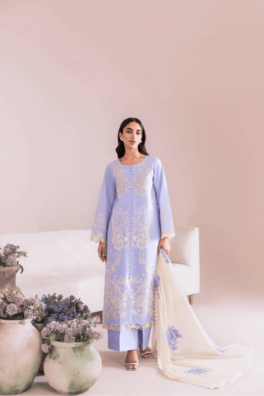 Manara | Mgrolia Garden 25 | IRIS - Pakistani Designer Dress - by Manara | Type: Ladies Clothes - 100% Original at Saira Sultan