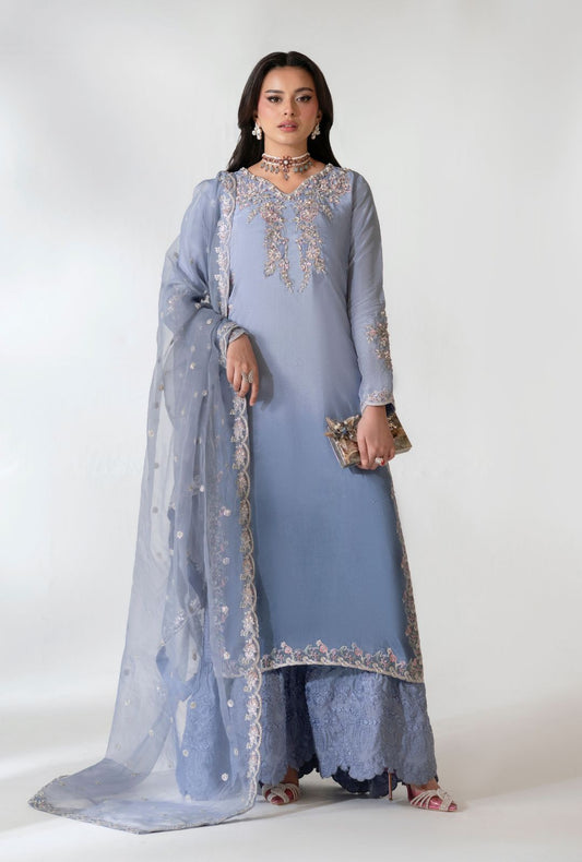AJR Couture | Luxe Pret 25 | Drape Divine - Pakistani Designer Dress - by AJR Couture - Type : Ladies Clothes - 100% Original at Saira Sultan