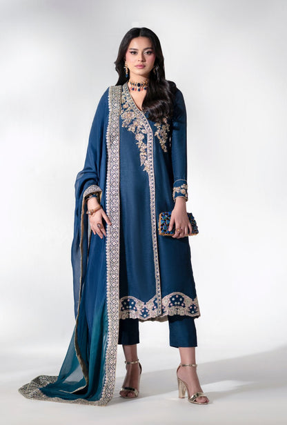 AJR Couture | Luxe Pret 25 | Oasis Orient - Pakistani Designer Dress - by AJR Couture - Type : Ladies Clothes - 100% Original at Saira Sultan