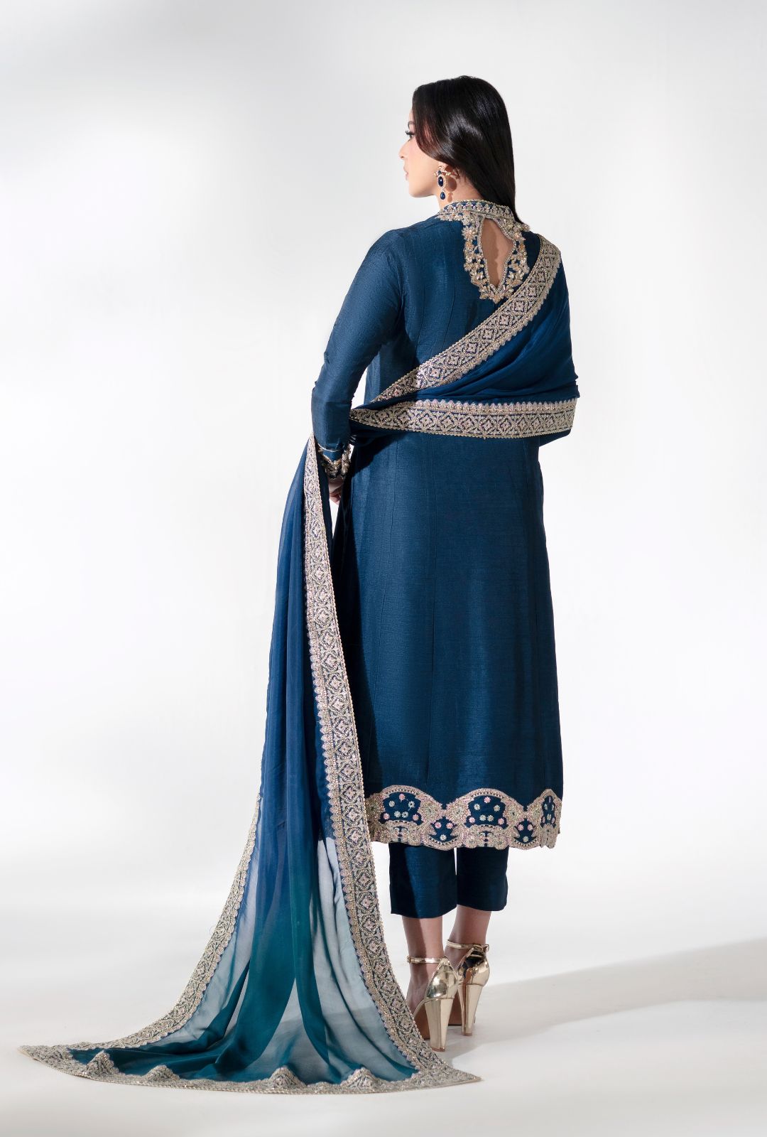 AJR Couture | Luxe Pret 25 | Oasis Orient - Pakistani Designer Dress - by AJR Couture - Type : Ladies Clothes - 100% Original at Saira Sultan