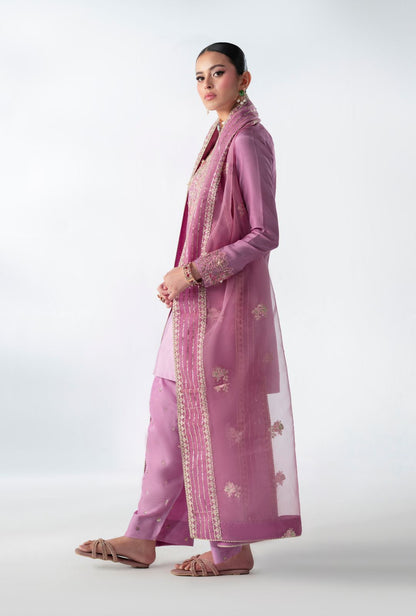 AJR Couture | Luxe Pret 25 | Floral Fusion - Pakistani Designer Dress - by AJR Couture - Type : Ladies Clothes - 100% Original at Saira Sultan