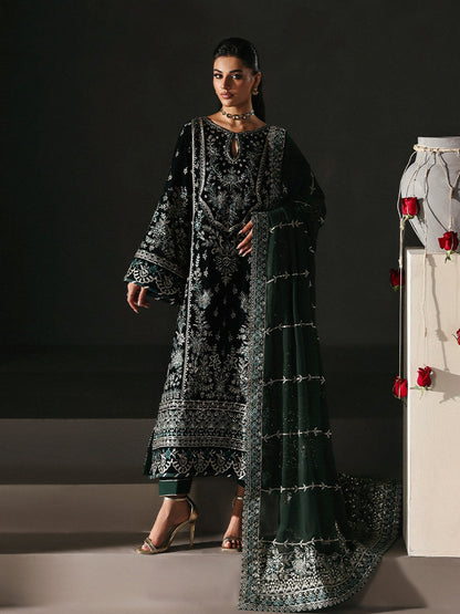 Gulaal | Marais Velvet | EVANA by Gulaal - Designer Dress - Type : Ladies Clothes - Available at Saira Sultan - 100% Original 