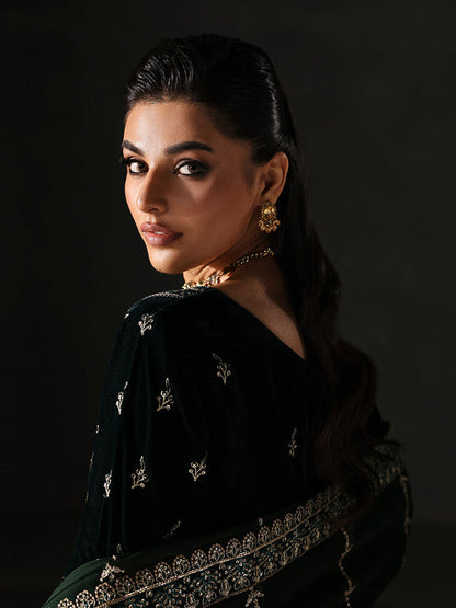 Gulaal | Marais Velvet | EVANA by Gulaal - Designer Dress - Type : Ladies Clothes - Available at Saira Sultan - 100% Original 