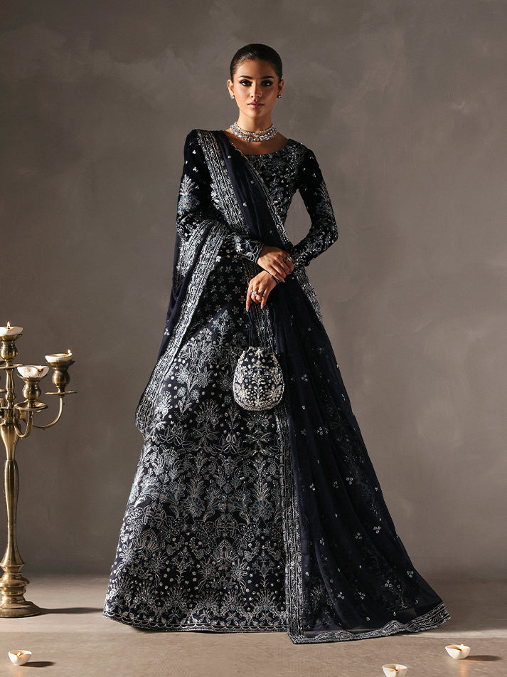 Gulaal | Marais Velvet | ARDORA by Gulaal - Designer Dress - Type : Ladies Clothes - Available at Saira Sultan - 100% Original 