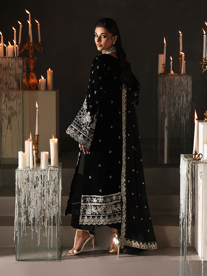 Gulaal | Marais Velvet | ECLISSA by Gulaal - Designer Dress - Type : Ladies Clothes - Available at Saira Sultan - 100% Original 