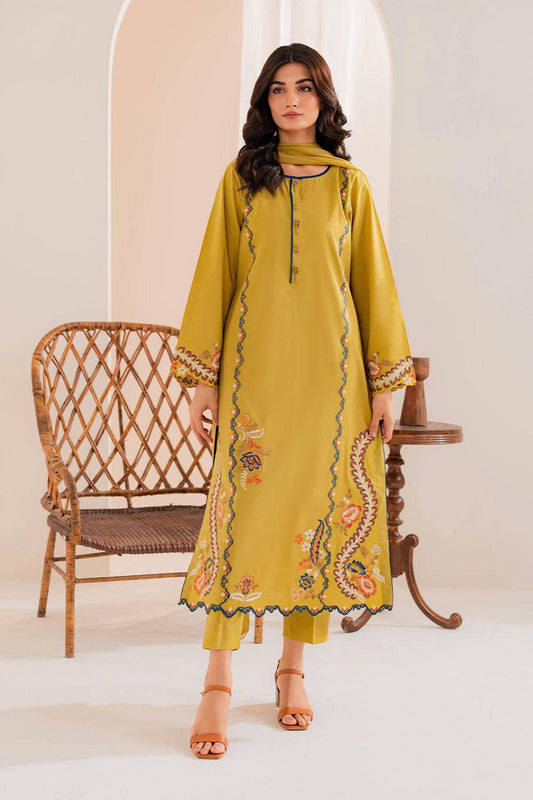 Vintage | Celine Luxe | Matcha - Pakistani Designer Dress - by Vintage - Type : Ladies Clothes - 100% Original at Saira Sultan