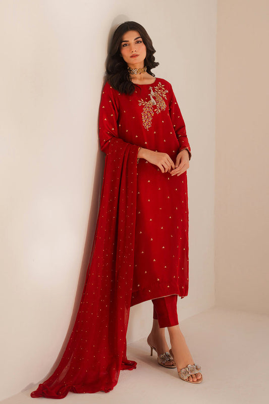 Vintage | Celine Luxe | Raya - Pakistani Designer Dress - by Vintage - Type : Ladies Clothes - 100% Original at Saira Sultan