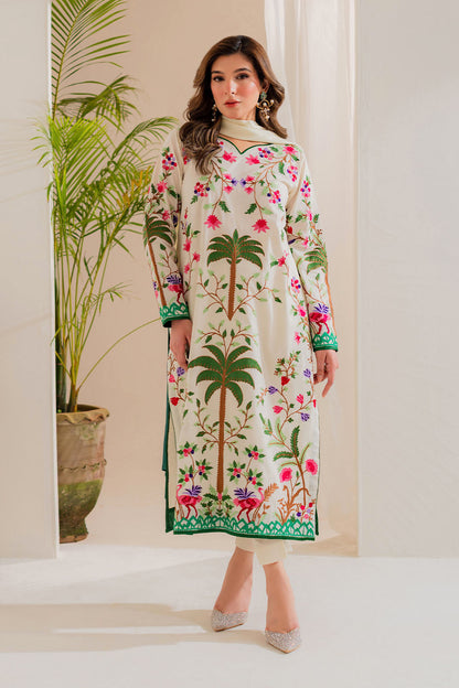 Vintage | Celine Luxe | Zinnia - Pakistani Designer Dress - by Vintage - Type : Ladies Clothes - 100% Original at Saira Sultan