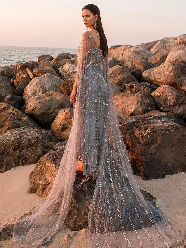 Epoque | Ciel Luxury Couture | Voir - Pakistani Designer Dress - by Epoque | Type: Formal - 100% Original at Saira Sultan