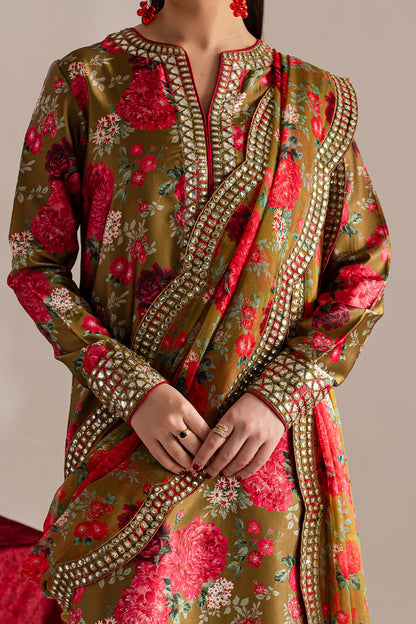 Vanya | Gulraz Formals | FF-53 L Multi Raw Silk