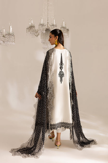 Vanya | Gulraz Formals | FF-52 S Off White Raw Silk