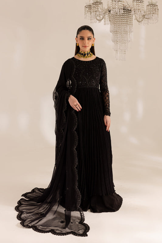 Vanya | Gulraz Formals | FF-54 XS Black Chiffon