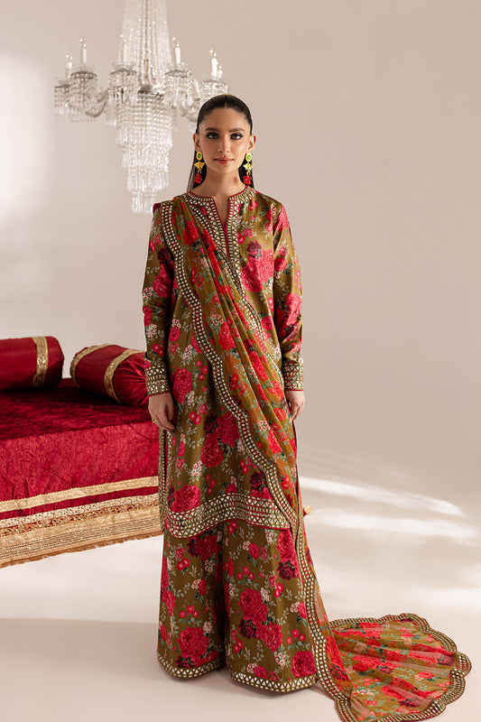 Vanya | Gulraz Formals | FF-53 XS Multi Raw Silk