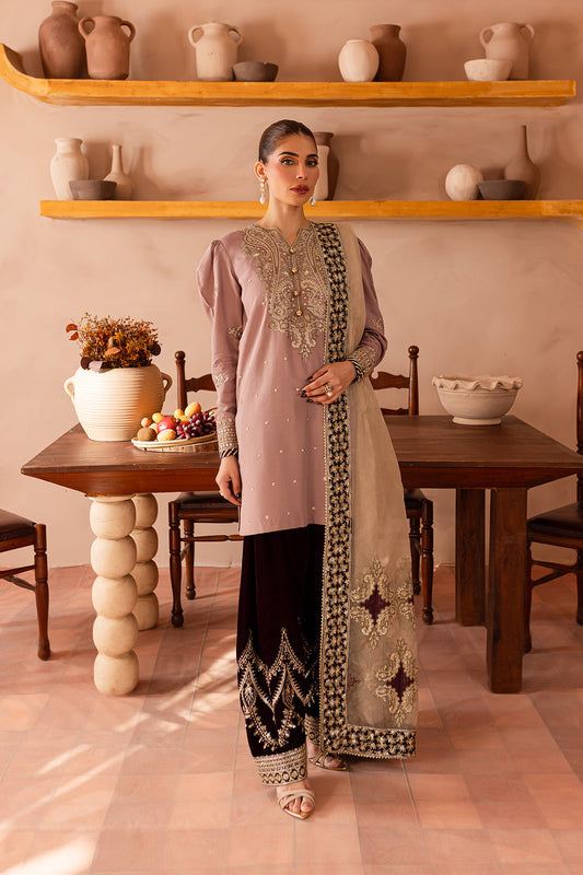 Vanya | Velvet Formals 24 | KV-56 XS Soft Lilac Raw Silk