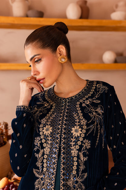 Vanya | Velvet Formals 24 | KV-54 L Navy Velvet