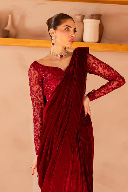 Vanya | Velvet Formals 24 | KV-55 M Red Velvet