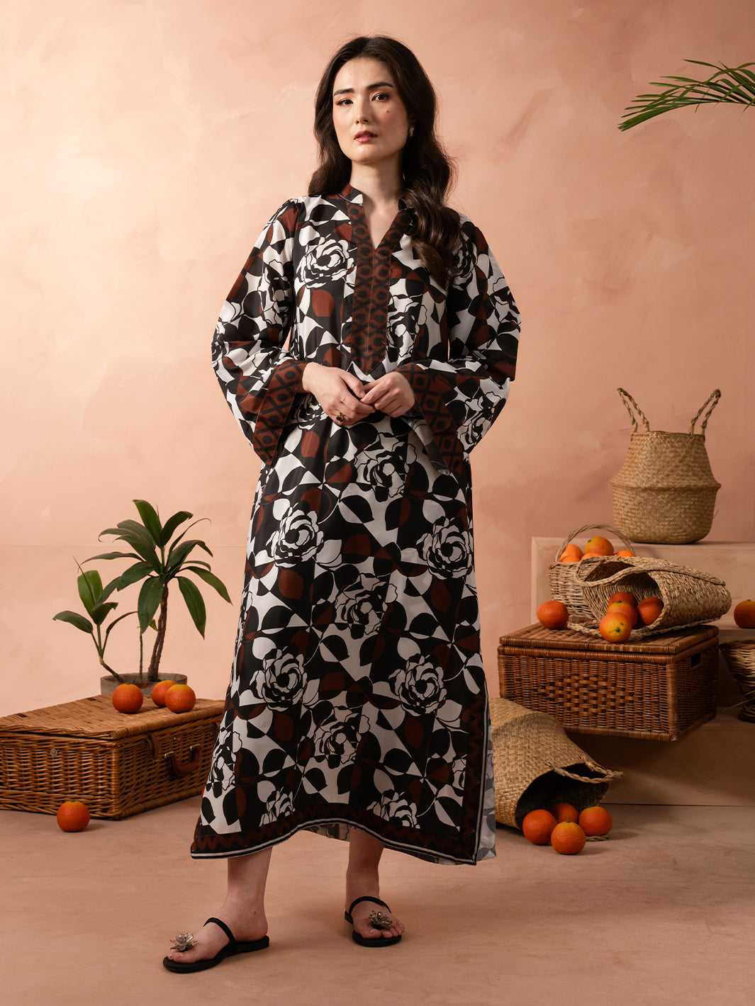 IZEL | Sunset street Pret | - Pakistani Designer Dress - by Izel - Type : Ladies Clothes - 100% Original at Saira Sultan