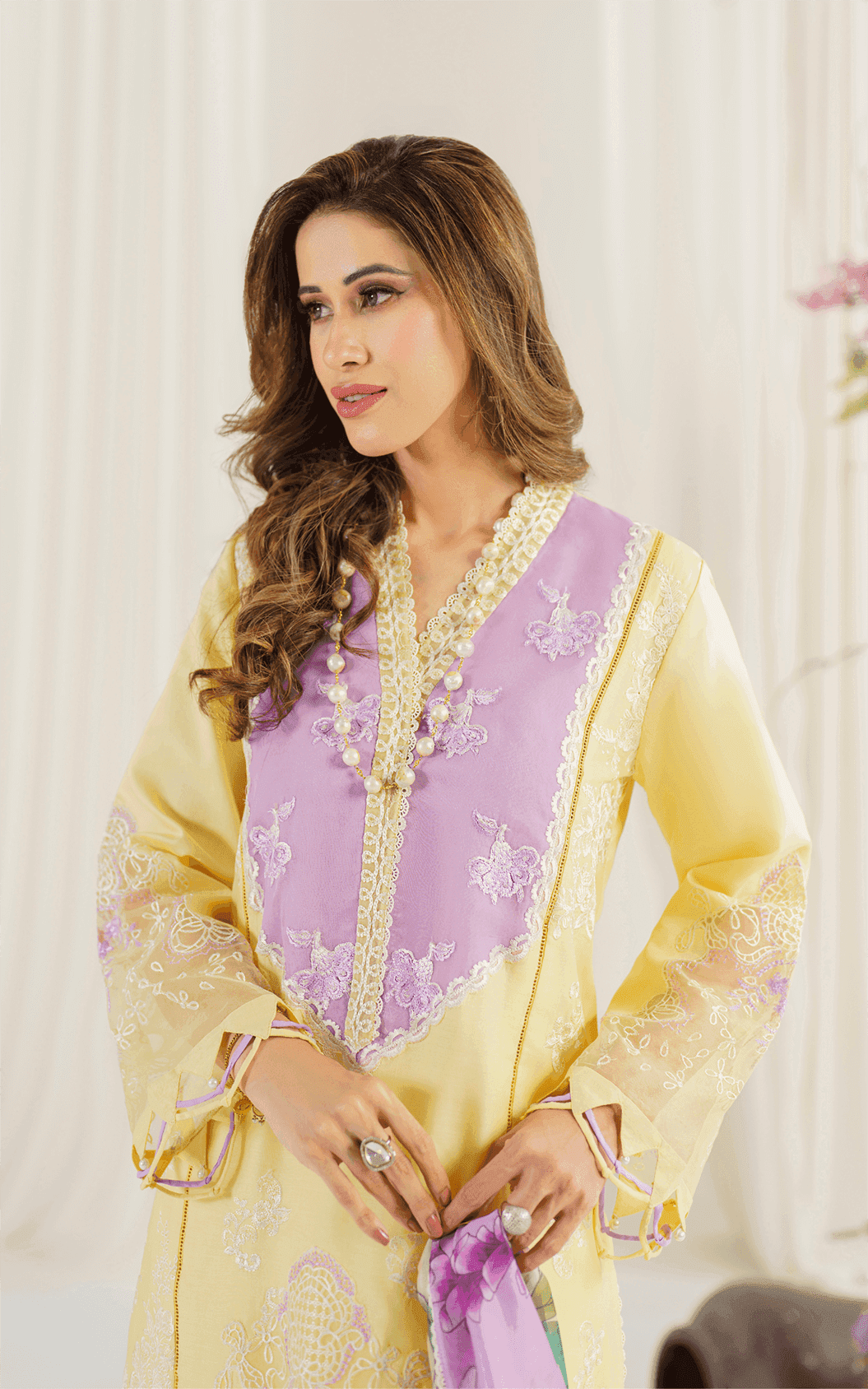 Asifa and Nabeel | Pretty in Pink Limited Edition | Versaila (PP-10) - Pakistani Designer Dress - by Asifa and Nabeel | Type: Luxury - 100% Original at Saira Sultan