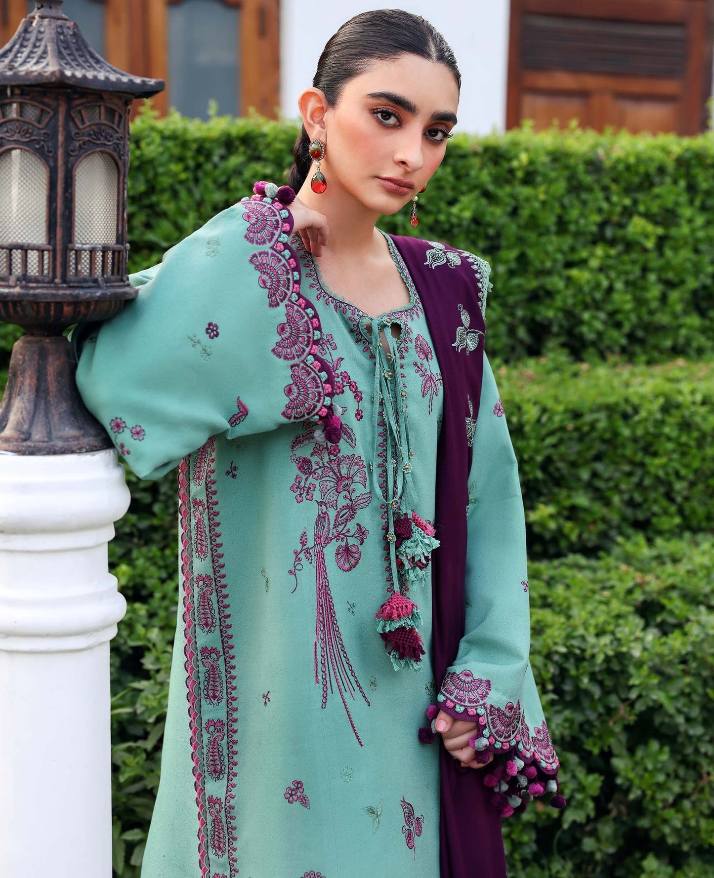 Republic Womenswear | Amaris Luxury Shawl 25 | Virella by Republic Womenswear - Designer Dress  - Type : Ladies Clothes - Available at Saira Sultan - 100% Original 