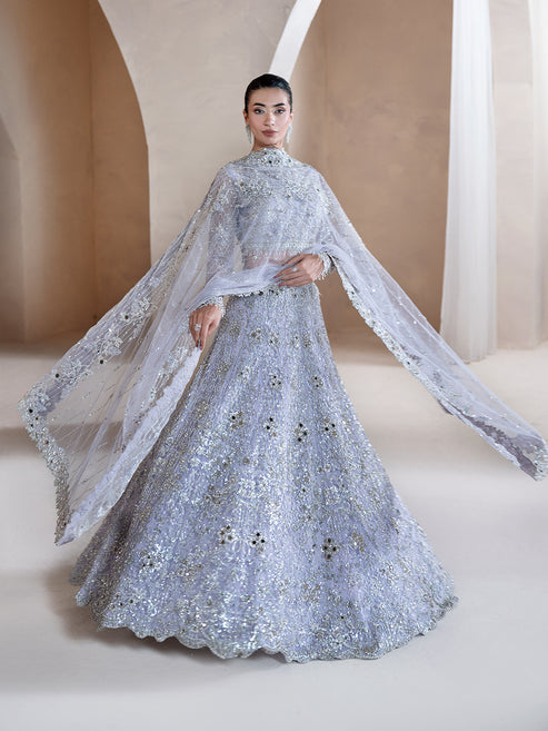 Epoque | Reve Luxury Formals | Voile by Epoque - Designer Dress - Type : Ladies Clothes - Available at Saira Sultan - 100% Original 