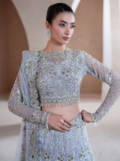 Epoque | Reve Luxury Formals | Voile by Epoque - Designer Dress - Type : Ladies Clothes - Available at Saira Sultan - 100% Original 