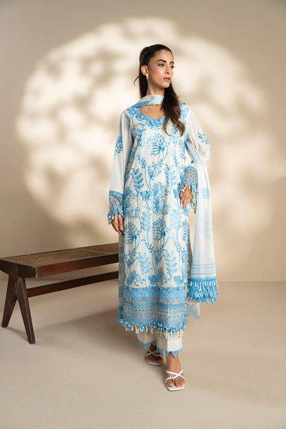 Al Karam | Schiffli Capsule | RTS | SHIRT, TROUSER & DUPATTA 6 - Pakistani Designer Dress - by Al Karam - Type : Ladies Clothes - 100% Original at Saira Sultan