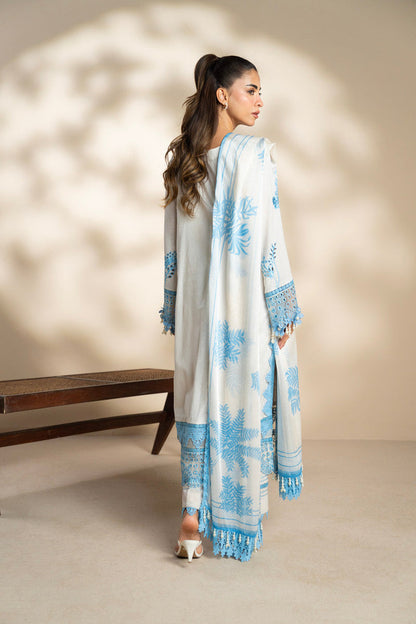 Al Karam | Schiffli Capsule | RTS | SHIRT, TROUSER & DUPATTA 6 - Pakistani Designer Dress - by Al Karam - Type : Ladies Clothes - 100% Original at Saira Sultan