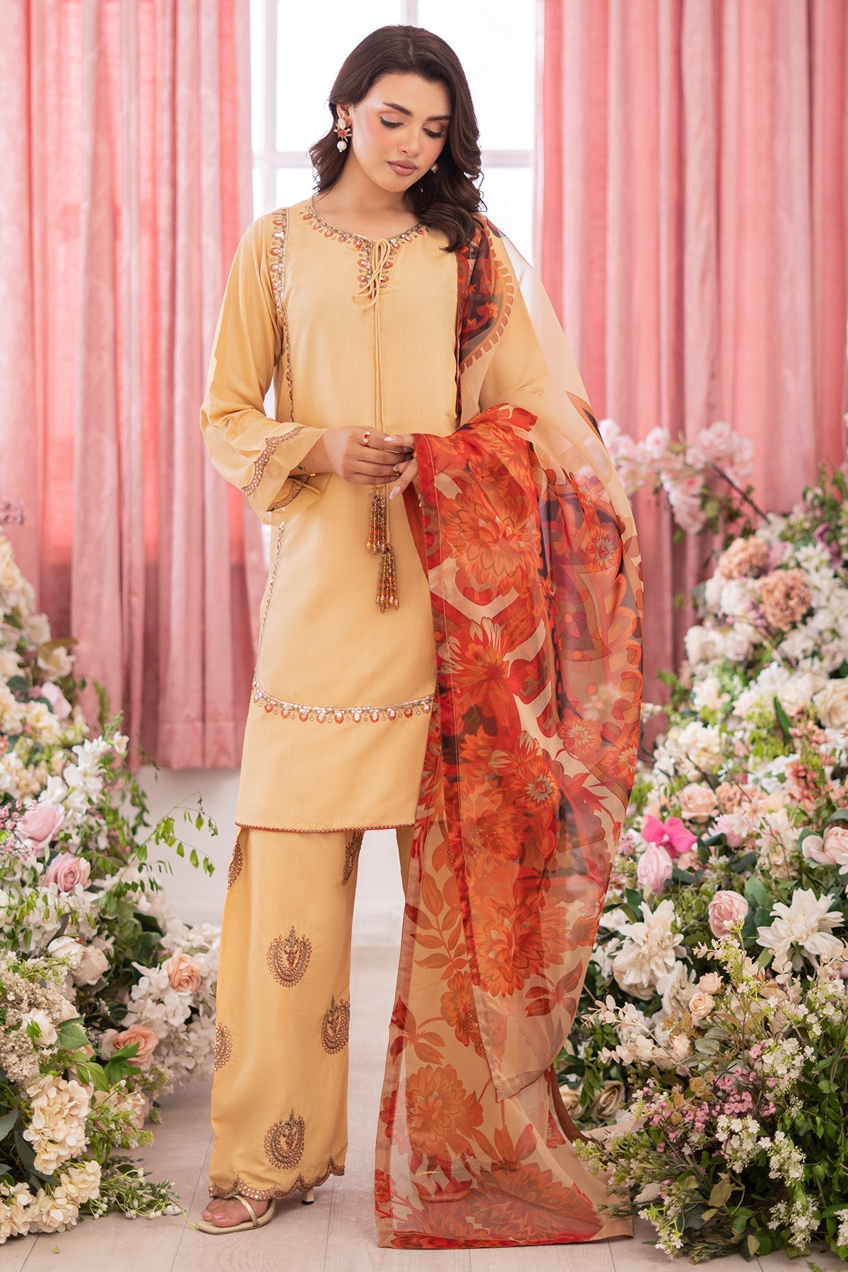 Charizma | Festive Pret | CMA-5-80 O - Pakistani Designer Dress - by Charizma - Type : Ladies Clothes - 100% Original at Saira Sultan