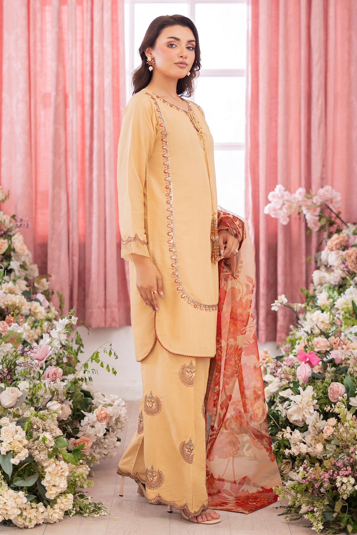 Charizma | Festive Pret | CMA-5-80 O - Pakistani Designer Dress - by Charizma - Type : Ladies Clothes - 100% Original at Saira Sultan