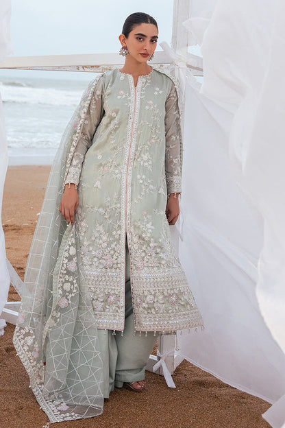 Cross Stitch | Wedding Collection 25 | WHISPER DEW L Aqua Blue Tissue