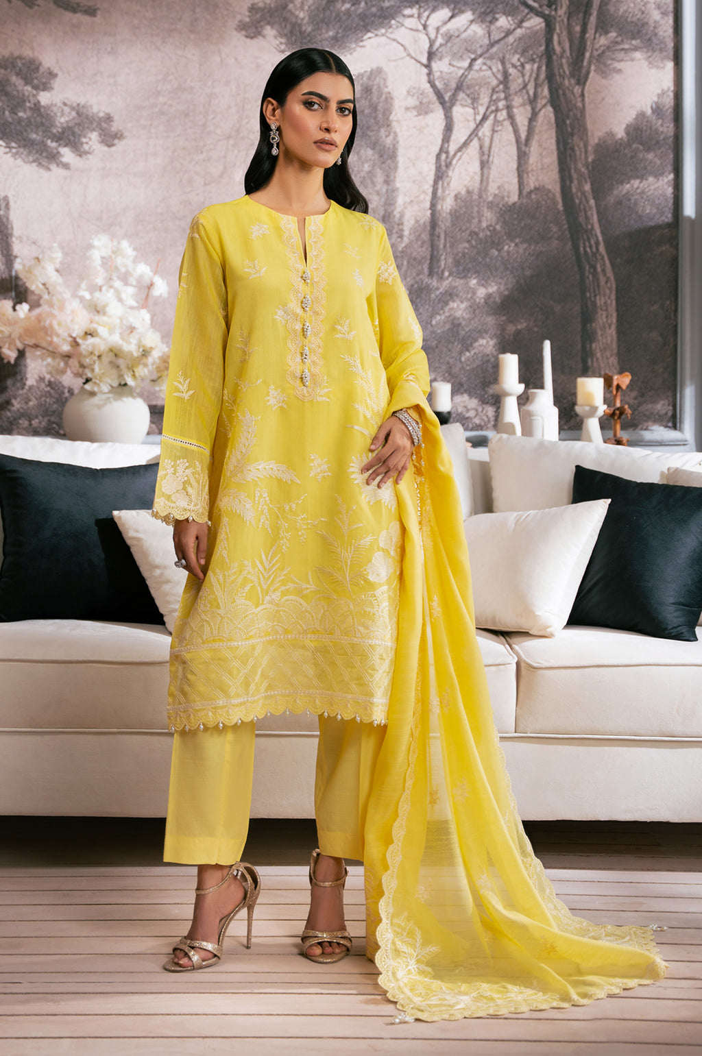 Zeen | Azalea Collection | WOM34123 - Pakistani Designer Dress - by Zeen - Type : Ladies Clothes - 100% Original at Saira Sultan