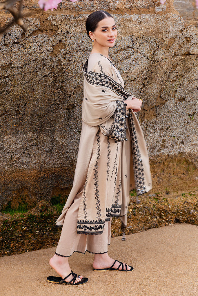 Cross Stitch | Cotton Satin 25 | WOVEN GRACE - Pakistani Designer Dress - by Cross Stitch - Type : Ladies Clothes - 100% Original at Saira Sultan