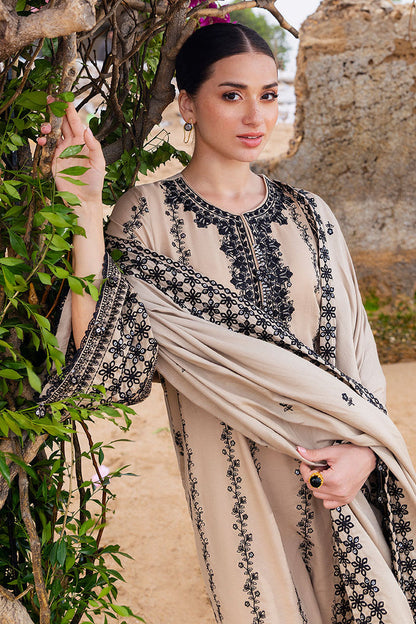 Cross Stitch | Cotton Satin 25 | WOVEN GRACE - Pakistani Designer Dress - by Cross Stitch - Type : Ladies Clothes - 100% Original at Saira Sultan