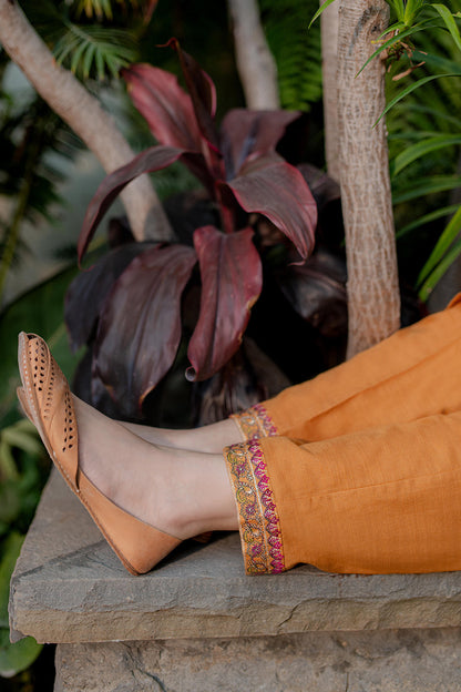 Zellbury | Winter Pret | Embroidered Kurta Trouser - 1289