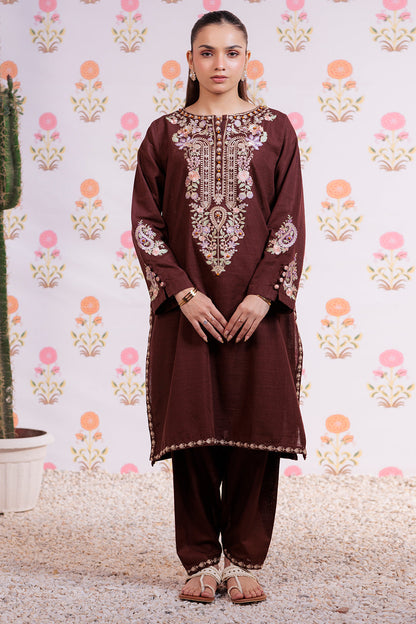 Zellbury | Winter Pret | Embroidered Kurta Trouser - 1290