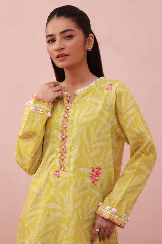 Zellbury | Summer Pret | Embroidered Kurta Trouser - 2882