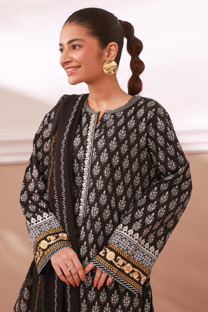 Zellbury | Summer Pret | Embroidered Kurta Dupatta - 0973